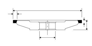 Алмазные круги 62B9