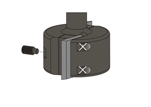 Porte-outil à profiler et feuillurer pour machines cnc