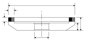 Алмазные круги 6AV5