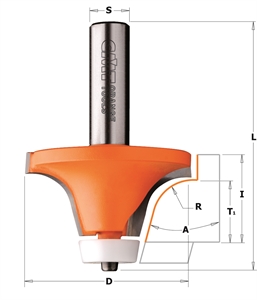 Fraises pour quart de rond pour matériaux composites