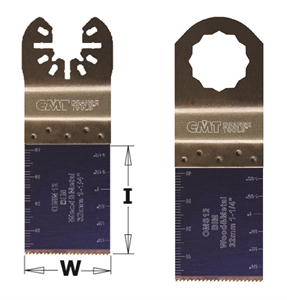 Plunge and flush-cut for wood and metal - 32mm