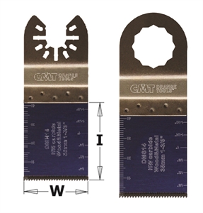 Extra-long life plunge and flush-cut for wood and metal - 35mm