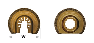 Riff-Segmentsägeblatt aus Hartmetall - 65mm