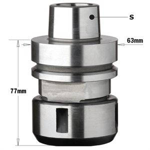 Mandrins à pince à montage concentrique HSK-F63 - DIN 6388 - EOC25