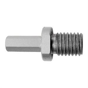 Adaptor for center drill with hexagonal shank