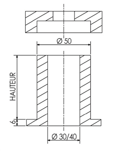 Stepped reduction sleeves