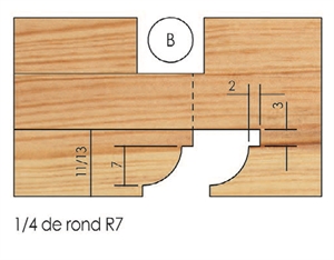 SERIE 200 - Tenoning