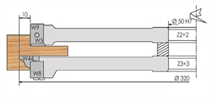 SERIE 200 - Tenoning