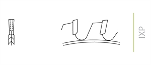 Extensible carbide tipped scoring blades for system without adjusting rings