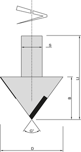 Mèches folding diamant