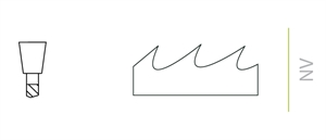 Pointed tooth