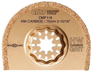 75mm Carbide grit radial saw blade