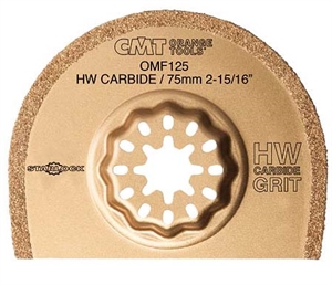 75 mm Carbide grit radial saw blade