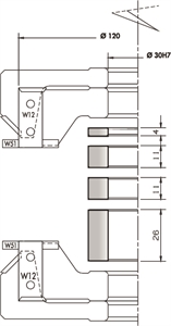 Jeu de porte-outils multifonction