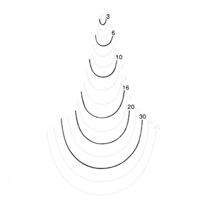 Sweep 11 - Short bent gouge