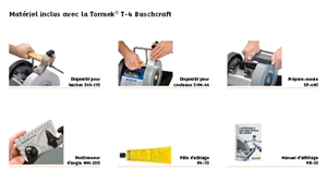 TORMEK® T-4 Nass-Schärfsystem für Schneidwerkzeuge Bushcraft edition