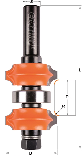 868.690.11 FRAISE POUR QUART DE ROND HW Z2 S=12,7 D=15,8X14,2X63,5 R=8