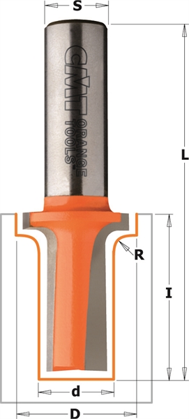 1/2tige Grande Moulure De Couronne Réversible Fraise À Bois Coupe Tenon  Pour Outils De Travail Du Bois