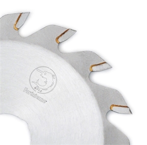 Sets of 3 blades for radial arm saws