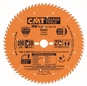 ITK Plus crosscut circular saw blades