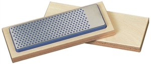 Universal diamond whetstones in hardwood case