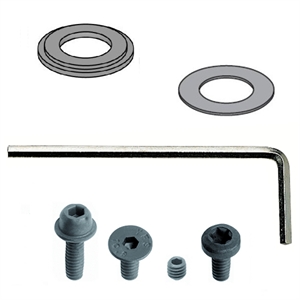 990 - Shield, spacer ring, key and screw kit