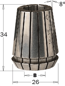 Pinces de serrage ER25