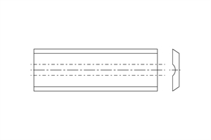 Carbide inserts 2 cuts, large face clamp