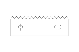 Carbide inserts for tongue and groove cutter head