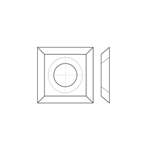 HM-Wechselplatten - Quadrat
