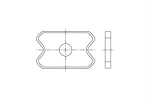 Edging machine with carbide inserts