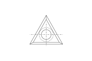 HM-Wechselplatten - Dreieck