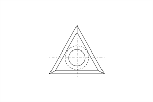 Plaquitas insertables de carburo - Triángulo