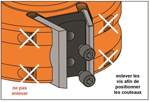 Cutter heads without limiters