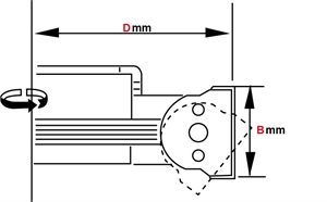 Porte-outils orientable à plaquettes carbure jetables réglage molette mécanique