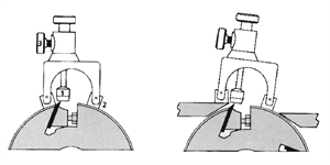 Set mit 2 Magnetischen Reglern für Hobelmesser