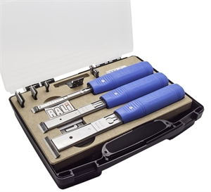 Case with 3 wood chisels RALI® SHARK S-M-L