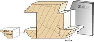 Series 531 Wooden window of 48, 7x10 Ogee