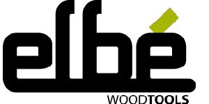 Logo for Elbé Woodtools, a French manufacturer of woodworking tools.